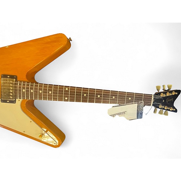 Used 2008 Gibson Reverse Flying V  Natural Solid Body Electric Guitar