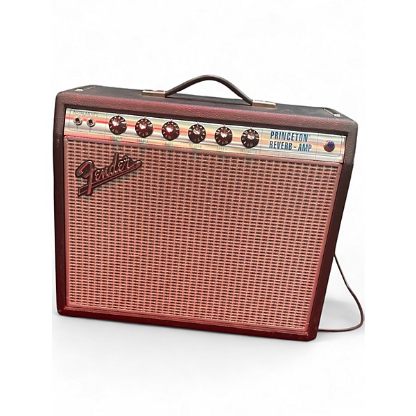 Used Fender 1968 Custom Princeton Reverb 12W 1x10 Tube Guitar Combo Amp