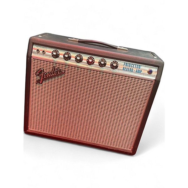 Used Fender 1968 Custom Princeton Reverb 12W 1x10 Tube Guitar Combo Amp