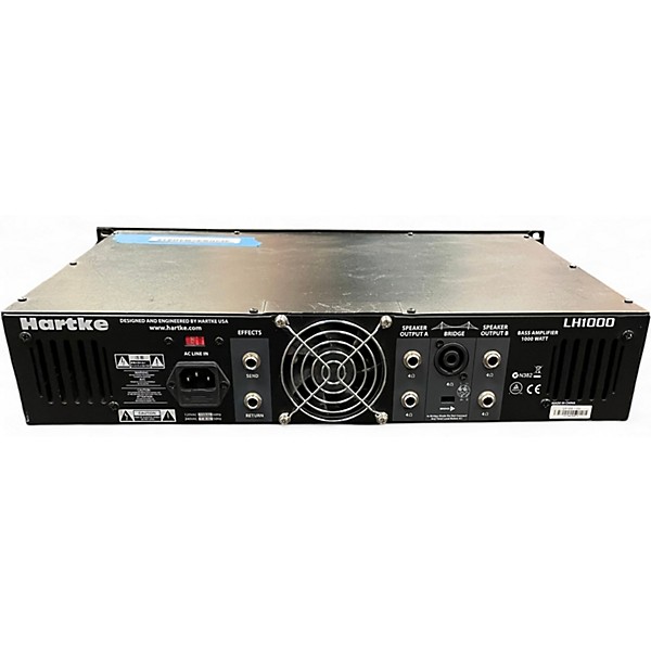 Used Hartke LH1000 1000W Bass Amp Head