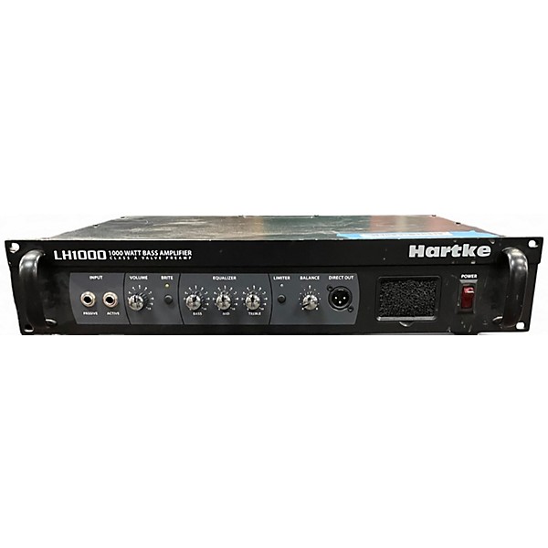 Used Hartke LH1000 1000W Bass Amp Head