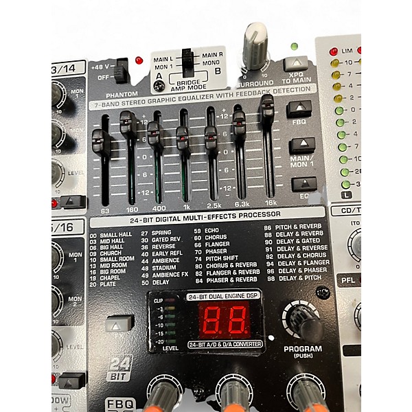 Used Behringer Europower PMP4000 Powered Mixer