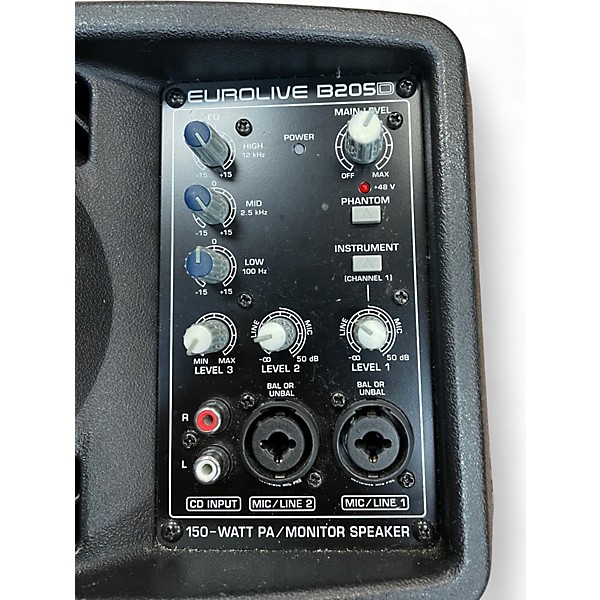 Used Behringer eurolive b205d Powered Monitor