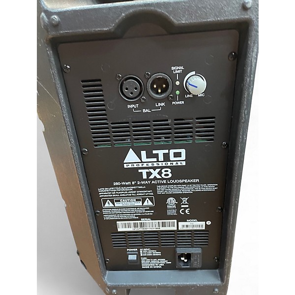 Used Alto TX8 8in Powered Speaker