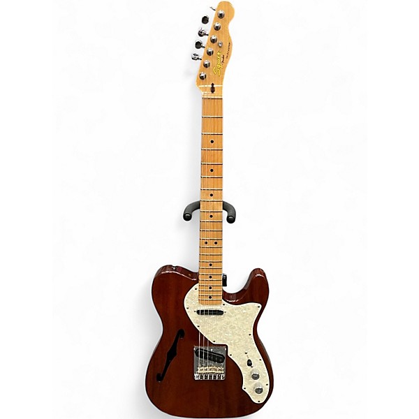 Used Squier Classic Vibe 70s Thinline Telecaster Natural Hollow Body Electric Guitar