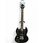 Used Epiphone SG G310 Left Handed Black Solid Body Electric Guitar thumbnail