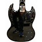 Used Epiphone SG G310 Left Handed Black Solid Body Electric Guitar