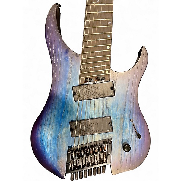 Used Legator Ghost Performance 8 Blueberry burst Solid Body Electric Guitar