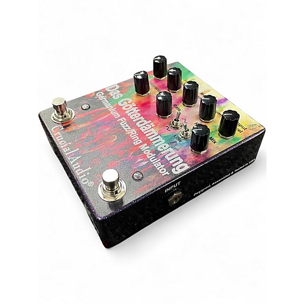 Used Crucial Audio das gotterdammerung germanium fuzz/ring modulator Effect Pedal