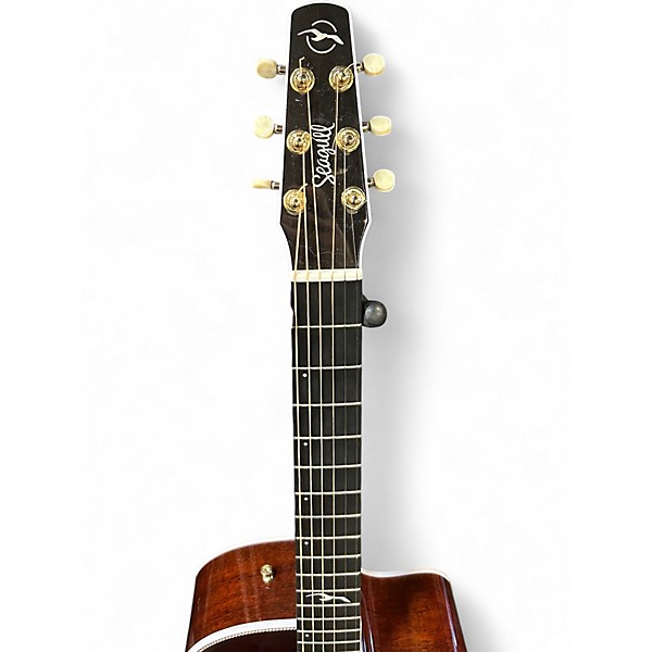 Used Seagull Artist Peppino Signature CW bourbon burst Acoustic Electric Guitar