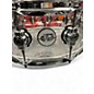 Used DW 5X14 Design Series Acrylic Snare Clear Drum