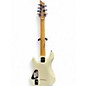 Used Schecter Guitar Research Demon 7 String WHITE Solid Body Electric Guitar
