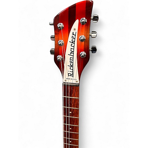 Vintage 1998 Rickenbacker 330 Fireglo Hollow Body Electric Guitar