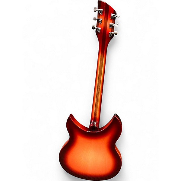 Vintage 1998 Rickenbacker 330 Fireglo Hollow Body Electric Guitar