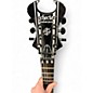 Used 2018 Schecter Guitar Research Synyster Gates Signature Standard Black and White Solid Body Electric Guitar
