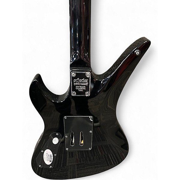 Used 2018 Schecter Guitar Research Synyster Gates Signature Standard Black and White Solid Body Electric Guitar