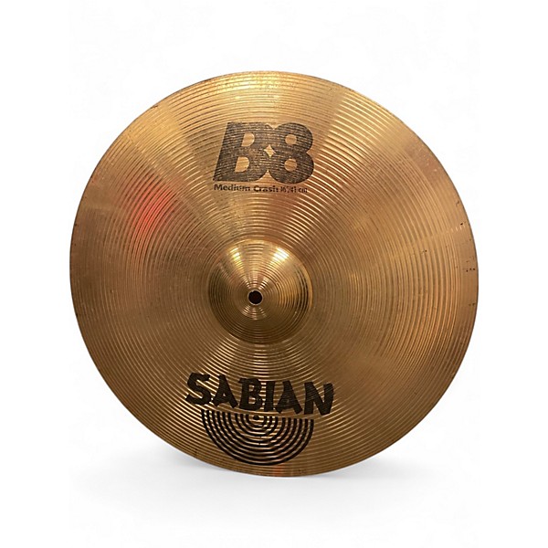 Used SABIAN 16in B8 Medium Crash Cymbal