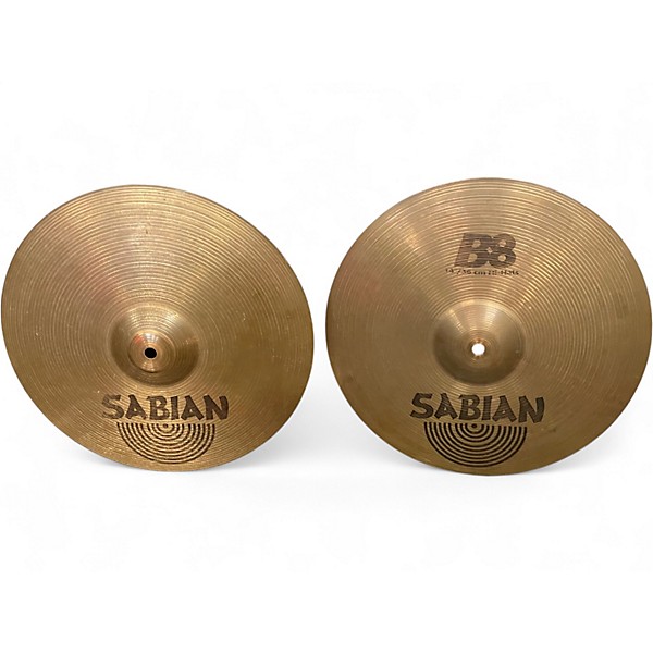 Used SABIAN 14in B8 Hi Hat Pair Cymbal