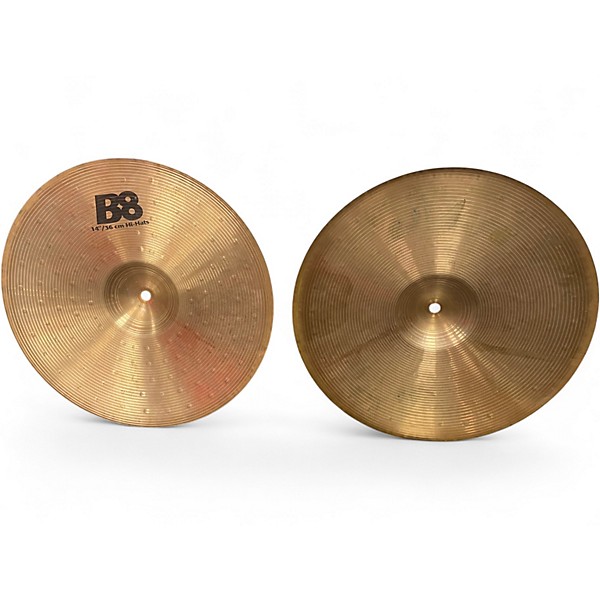 Used SABIAN 14in B8 Hi Hat Pair Cymbal