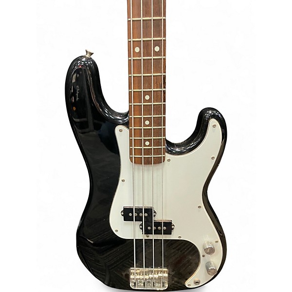 Used Squier Precision Bass MIJ Black Solid Body Electric Guitar