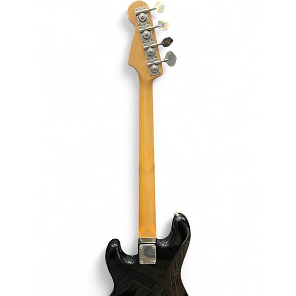 Used Squier Precision Bass MIJ Black Solid Body Electric Guitar