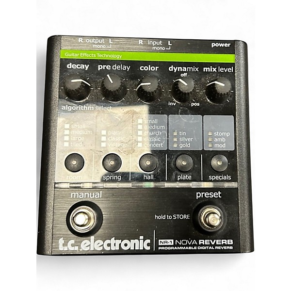 Used TC Electronic NR1 Nova Reverb Effect Pedal