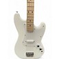 Used 2025 Squier SONIC BRONCO BASS Arctic White Electric Bass Guitar
