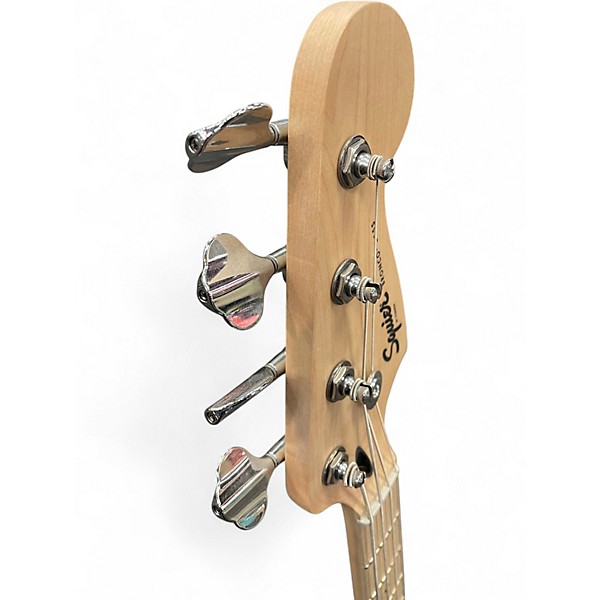 Used 2025 Squier SONIC BRONCO BASS Arctic White Electric Bass Guitar