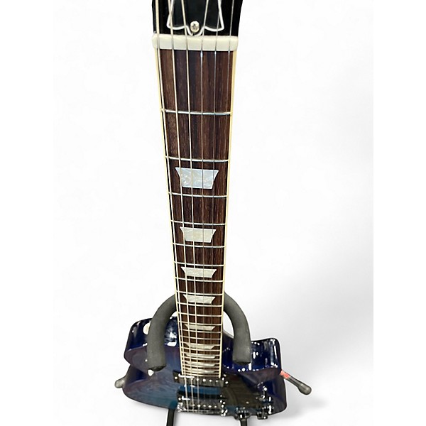 Used Gibson Les Paul Studio Blue Burst Solid Body Electric Guitar