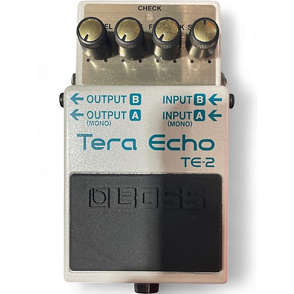 Used BOSS TE2 Tera Echo Effect Pedal