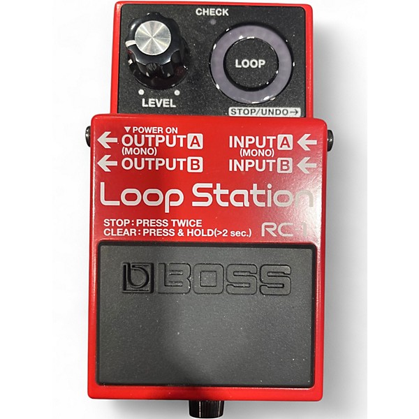 Used BOSS RC1 Loop Station Pedal