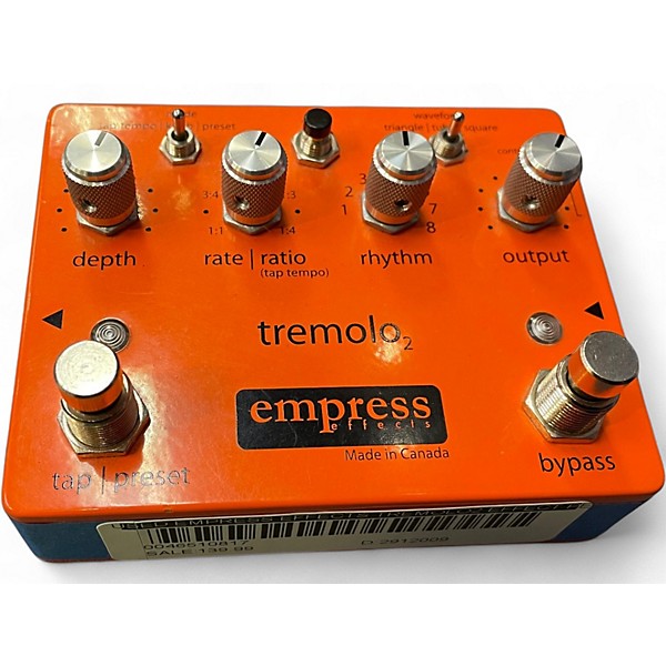 Used Empress Effects Tremolo2 Effect Pedal