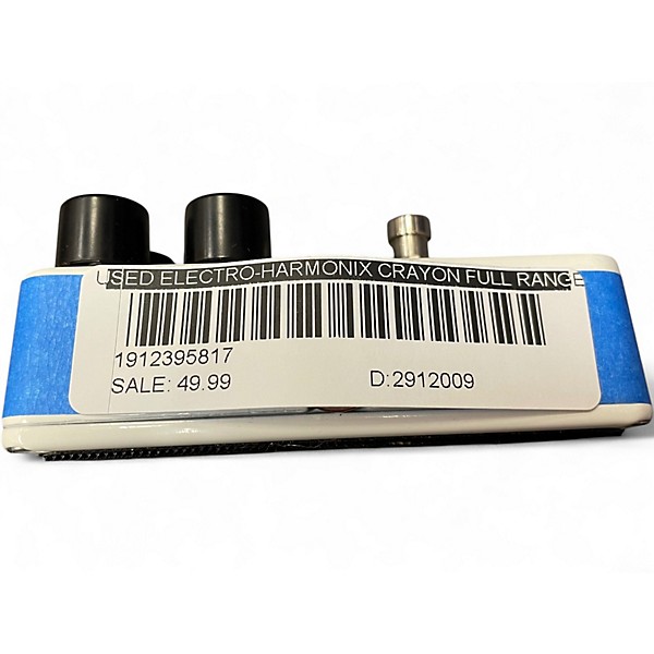 Used Electro-Harmonix Crayon Full Range Overdrive Effect Pedal