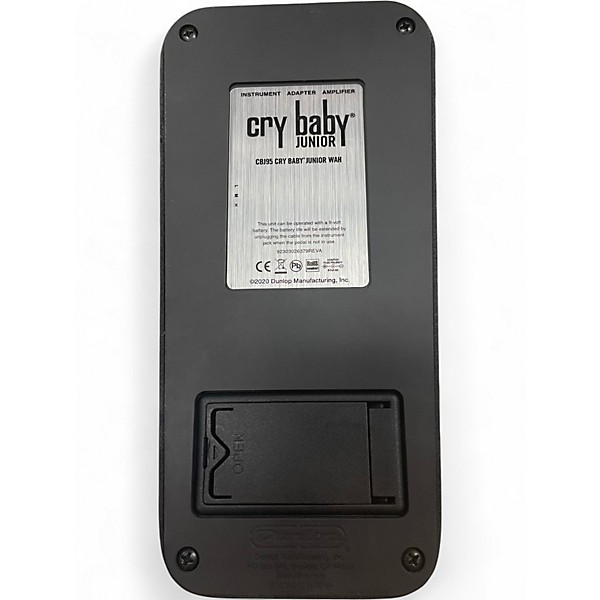 Used Dunlop CRY BABY JUNIOR Effect Pedal
