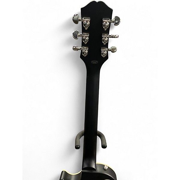 Used Epiphone Les Paul Traditional Pro IV Black Solid Body Electric Guitar