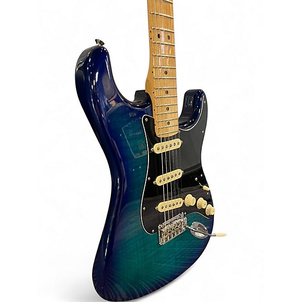 Used Fender Player Stratocaster Blue Burst Solid Body Electric Guitar