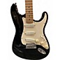 Used Fender American Standard Stratocaster Black Solid Body Electric Guitar