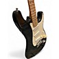 Used Fender American Standard Stratocaster Black Solid Body Electric Guitar