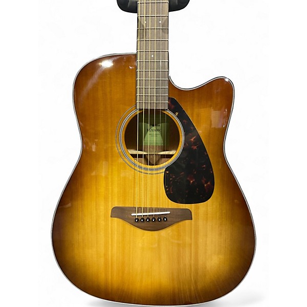 Used Yamaha FGX800C 2 Color Sunburst Acoustic Guitar