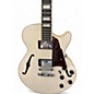 Used D'Angelico Premier Series SS White Hollow Body Electric Guitar