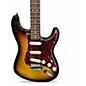 Used Squier STRATOCASTER 3 Color Sunburst Solid Body Electric Guitar