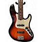 Vintage 1996 Fender Deluxe Jazz Bass 3 Tone Sunburst Electric Bass Guitar