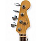Vintage 1996 Fender Deluxe Jazz Bass 3 Tone Sunburst Electric Bass Guitar