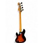Vintage 1996 Fender Deluxe Jazz Bass 3 Tone Sunburst Electric Bass Guitar