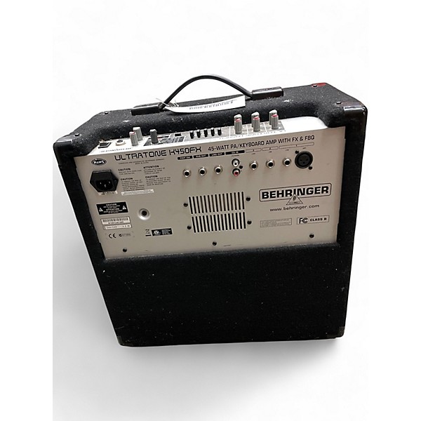 Used Behringer K450FX 45W Keyboard Amp