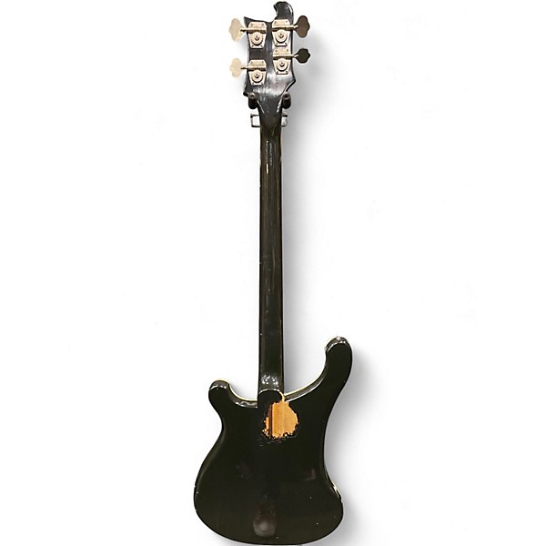 Vintage 1977 Rickenbacker 4001 Black Electric Bass Guitar