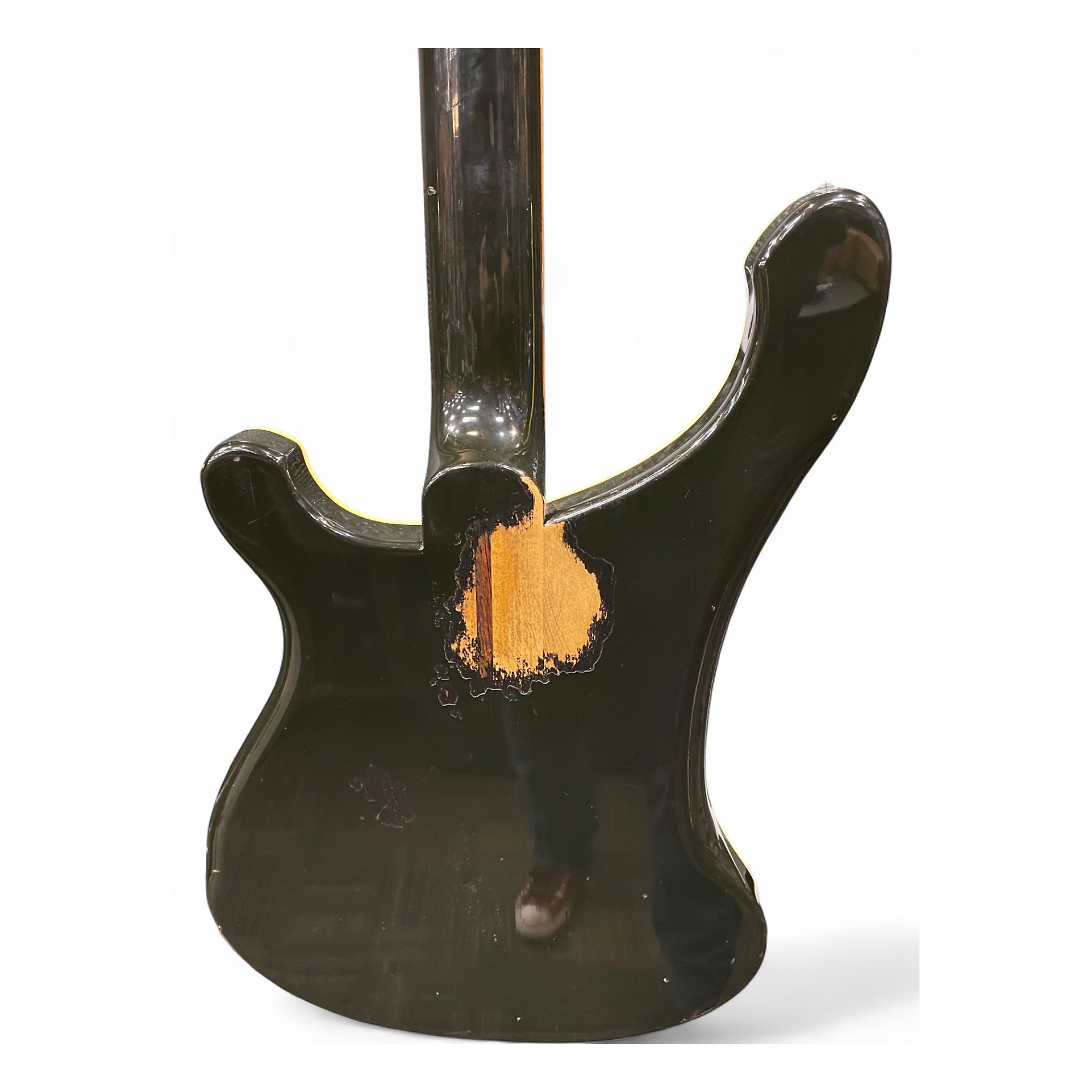Rickenbacker4001 ベースー1977年真偽不明 Vintage 1977 Rickenbacker 4001 Black Electric Bass Guitar Black