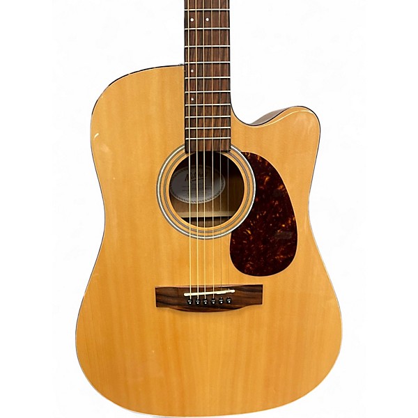 Used Mitchell T311CE Natural Acoustic Electric Guitar
