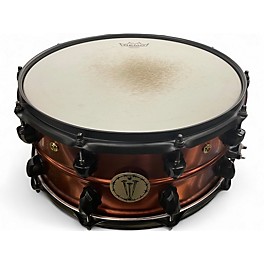 Used SJC Drums 14in jay weinberg the crucible snare alpha brass Drum