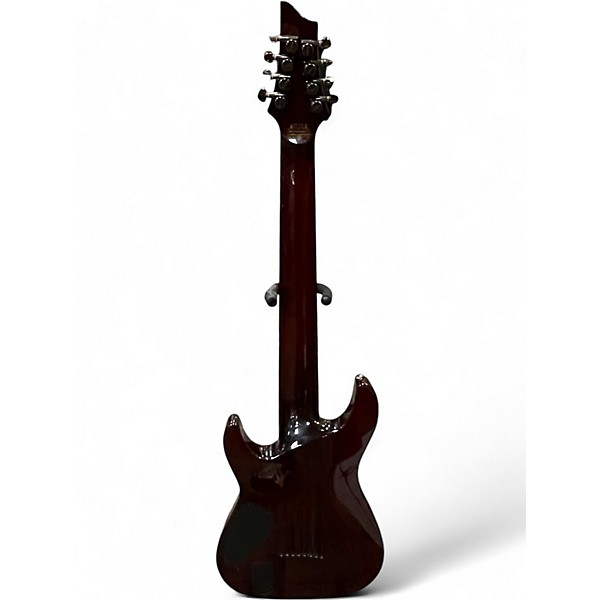Used Schecter Guitar Research Hellraiser c-8 Black Cherry Solid Body Electric Guitar